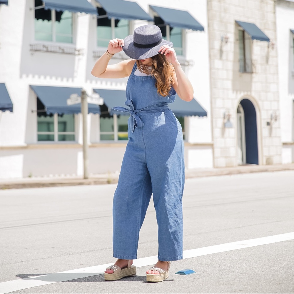 Madewell Chambray Jumpsuit